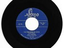 DOO WOP 45 THE CHESTERS THE FIRES BURN NO MORE ON APOLLO  STRONG VG ORIGINAL