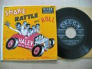 BILL HALEY & HIS COMETS- SHAKE RATTLE AND ROLL 1954 EP DECCA ED2168 BEAUTIFUL NM