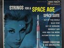BOBBY CHRISTIAN & ORCH.: Strings For A Space Age LP (drill hole, sm papertear/
