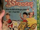 Vintage 1950s 3 STOOGES Golden Record WRECK THE HALLS 45 Moe Larry Curly THREE