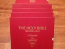 VERY RARE (R.D)THE HOLY BIBLE OLD AND NEW TESTAMENT COMPLETE BOX SET ON VINYL LP
