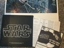 STAR WARS SOUNDTRACK 1977 All Inserts Poster NM Rare Vintage John Williams Inner