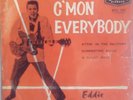 45T T QUATRE TITRES EDDIE COCHRAN RÉF (REU 1214) PRESSAGE FRANÇAIS 06/1959