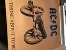 AC/DC For Those About to Rock LP Red label Aus press Embossed Cover