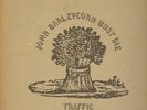 LP Traffic John Barleycorn Must Die PINK ISLAND BLACK I NEAR MINT Island Rec