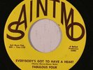 FABULOUS FOUR: If I Knew / Everybody's Got To Have A Heart 45 (Crossover Sweet
