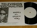 TELEVISION PERSONALITIES - WHERE'S BILL GRUNDY NOW? EP - NEW WAVE - EXCELLENT