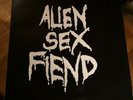 Alien Sex Fiend - All Our Yesterdays Gatefold LP RARE Black Labels Version