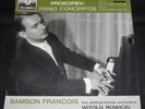 COLUMBIA 33CX 1889 PROKOFIEV PIANO CONCERTOS SAMSON FRANÇOIS & ROWICKI UK 1st Pr