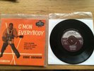 Eddie Cochran Cmon Everybody REU-1214 Vinyl Excellent Condition