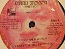 YABBY YOU & THE PROPHETS UNDIVIDED WORLD / DUB  DISCO 45 on PROPHET RECORD