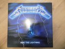 LP Metallica Ride the Lightning MFN27 1St FRANCE  1984 ORIG