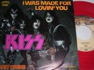 KISS - I was made for lovin you - Red Wax (1979 German 7