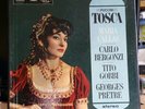 HMV SAN 149 1st UK Callas Bergonzi Gobbi Pretre Puccini Tosca opera SLS EMI SXL