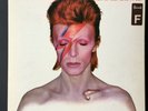 David Bowie; Aladdin Sane, RCA 1973 vinyl album LP. Free shipping, excellent con