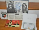 THE CARPENTERS TICKET TO RIDE LP AUTOGRAPHED WITH COA + LOTS OF PHOTOS