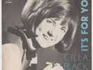BEATLES / CILLA BLACK It's For You RARE Sweden 45 swedish LENNON McCARTNEY HEAR