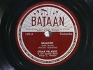 78 RPM -- Bataan 150, Cesar Velasco Band, E Philippines - Latin - Jazz