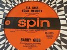 BARRY GIBB....I'LL KISS YOUR MEMORY - - Rare 1970 Australian SPIN 7