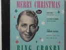 BING CROSBY - MERRY CHRISTMAS - 4 X 10 INCH DISC DECCA BLACK BOUND 78 RPM ALBUM