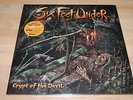 SIX FEET UNDER Crypt Of The Devil Colored Vinyl LP *RAR* Lim. Ed Cannibal Corpse