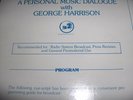 George Harrison (THE BEATLES) PROMOTIONAL COPY, 331/3 A PERSONAL MUSIC DIALOGUE