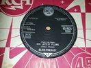 ELVIS PRESLEY His Latest Flame UK ORIGINAL RCA 1258 UNCUT SOLID CENTRE Rare