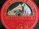 Busch+Serkin. Beethoven (Violin sonata op. 12.3). HMV DB 1519-20 (2). NM-