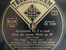 Mengelberg. Dvorak (Symphony 9). Tel SK 3190-4 (5). NM(-)