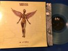 NIRVANA In Utero GEFFEN LP RARE '93 ORIGINAL US CLEAR VINYL 1st Press