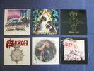 6 British Metal LPs - Def Leppard, Girlschool, Metal Church, Ozzy, Saxon, Venom