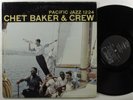 CHET BAKER & CREW Self Titled PACIFIC JAZZ PJ-1224 LP mono
