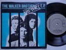 THE WALKER BROTHERS Shutout EP - RARE EX/VG Cond 1978 GTO 4-Track 7