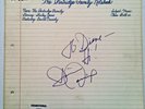 The Partridge Family Notebook {1972} VG+ Promo & Signed
