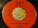 Freaky Horror Rockabilly Popcorn 45 Lee Ross The Mummy's Bracelet RAY NM HEAR