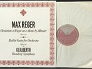 MAX REGER / KEILBERTH / MOZART / BAMBERG SYMPHONY TELEFUNKEN GMA 81 NM/EX