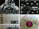 NAPALM DEATH & CARCASS LP live split only 30 copy multicolored vinyl