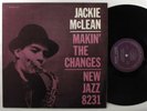 JACKIE MCLEAN Makin' The Changes NEW JAZZ OJC-197 LP NM 1985 reissue
