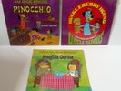 ALICE IN WONDERLAND*HUCKLEBERRY HOUND* PINOCCCHIO 3 X HANNA-BARBERA SEALED LP's