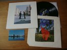 PINK FLOYD WISH YOU WERE HERE UK 1975 1st PRESS POSTCARD SLEEVE & VINYL