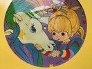Rainbow Brite: Paint a Rainbow in Your Heart PICTURE DISC VINYL RECORD.