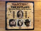 Waylon Jennings - Wanted  The Outlaws 1976 RCA APL1-1321 RE Jacket NM- Vinyl VG+