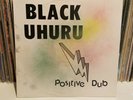 Black Uhuru  Positive Dub Hand Painted Cover 1987 RAS 3025 LP RARE Vinyl Record