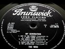 THE WHO MY GENERATION RARE EX+ 1st Mono UK BRUNSWICK complete press TOP AUDIO