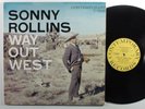 SONNY ROLLINS Way Out West CONTEMPORARY C 3530 LP mono