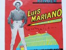 disque 45 tours Luis MARIANO dédicacé le chevalier du cirque Pinder