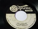 SUPREME/AND I LOVE HER - SENOR ROLANDO & THE STUDIO 1 ORCHESTRA [SOUL INST.] 7