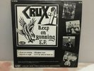 Crux / Crash - Keep on Running /Fight for Your Life vinyl EP Punk/Skin 1982 Rare