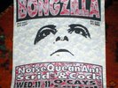 BONGZILLA screened tour poster 1999 Electric Wizard Christian Mistress Sleep