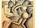 OKeh RACE RECORDS catalogue, 1928, Lonnie Johnson, Spivey++rare photos, 8 pp NM-